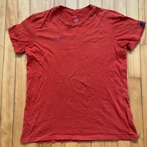 Arc'Teryx Vintage Logo Men's Size M Graphic T Shirt Red Short Sleeve Outdoor
